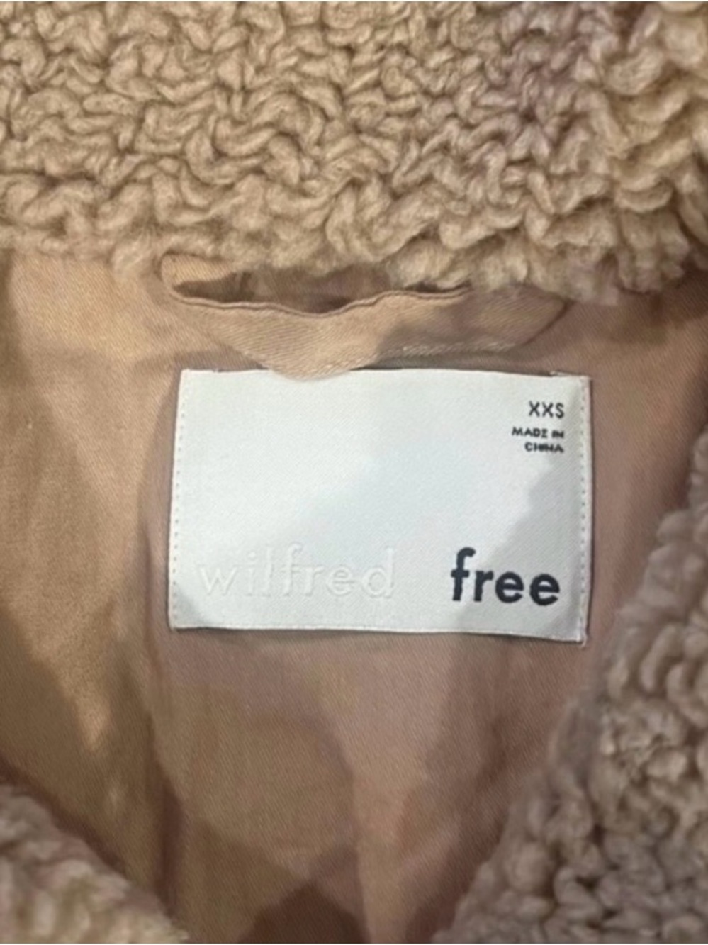 Aritzia teddy coat as soon on Kendall Jenner- Tan- oversized fit - Picture 4 of 6